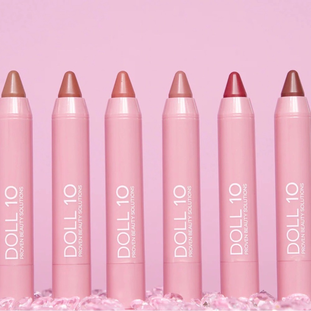 Doll 10 Lip Crayon Bundle of 23 assorted shades